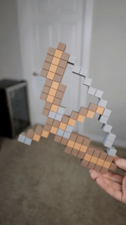 Minecraft Bow and Arrow