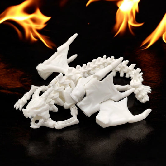 Skeleton Dragon With Wings