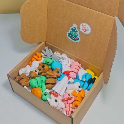 🎄 Jigglitz Advent Box — 24 cute fidget miniatures